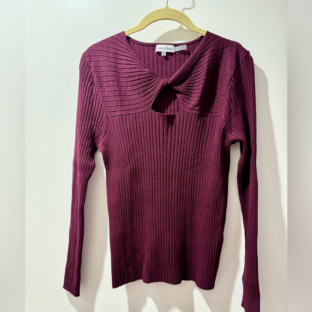 Calvin Klein Purple Sweater